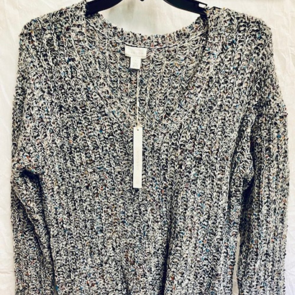 Caslon V Neck Sweater Size Large